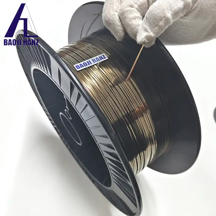 high tensile nitinol flat wire
